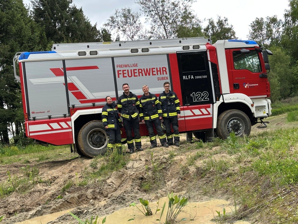 Ab ins Gelände mit der Feuerwehr